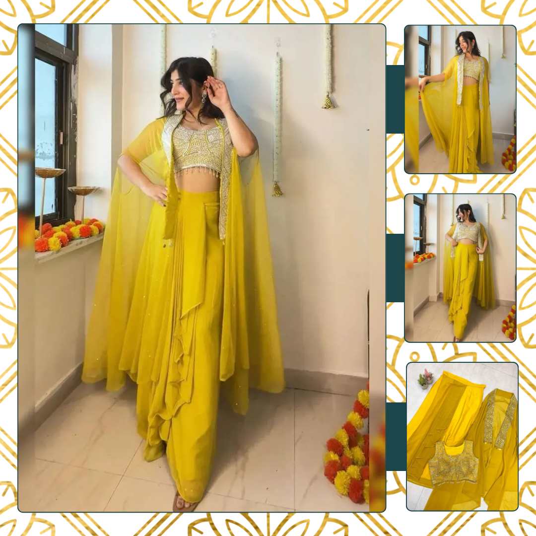 INDO WESTERN 03 PIECE SET