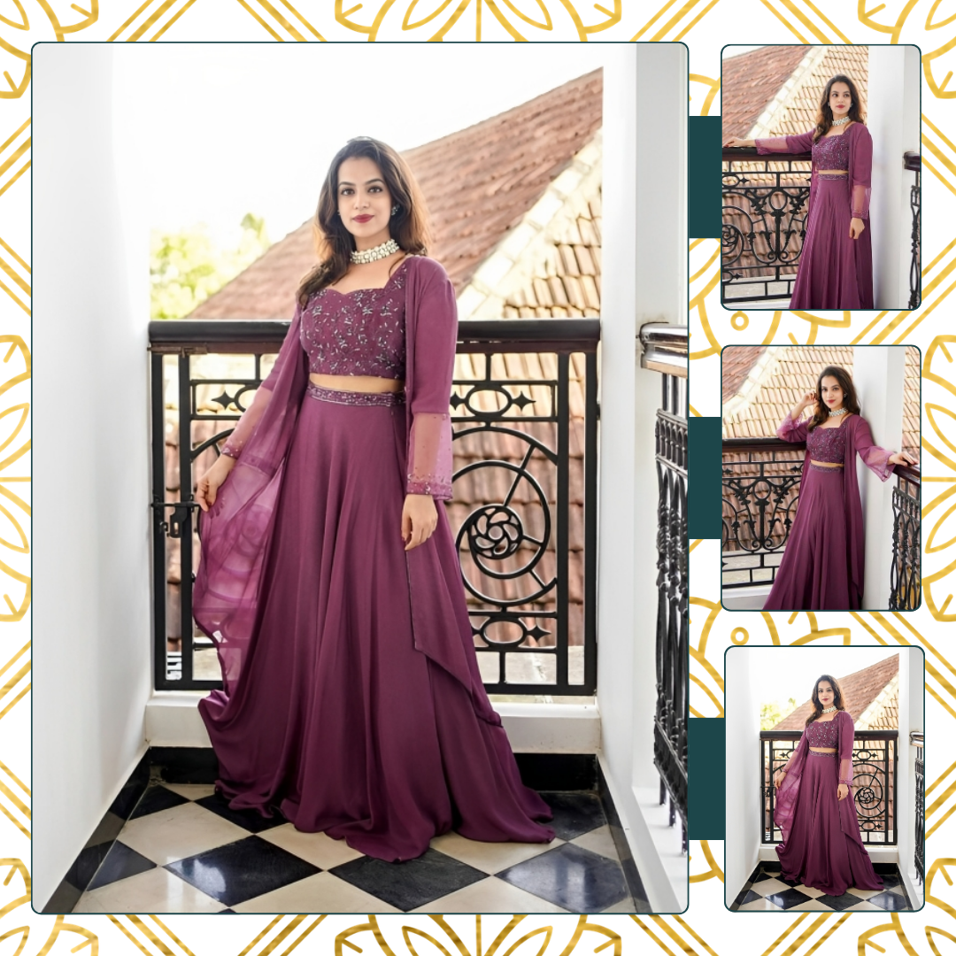 INDO WESTERN LEHENGA